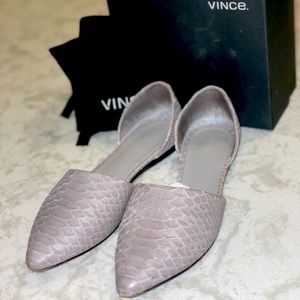 Vince gray flats